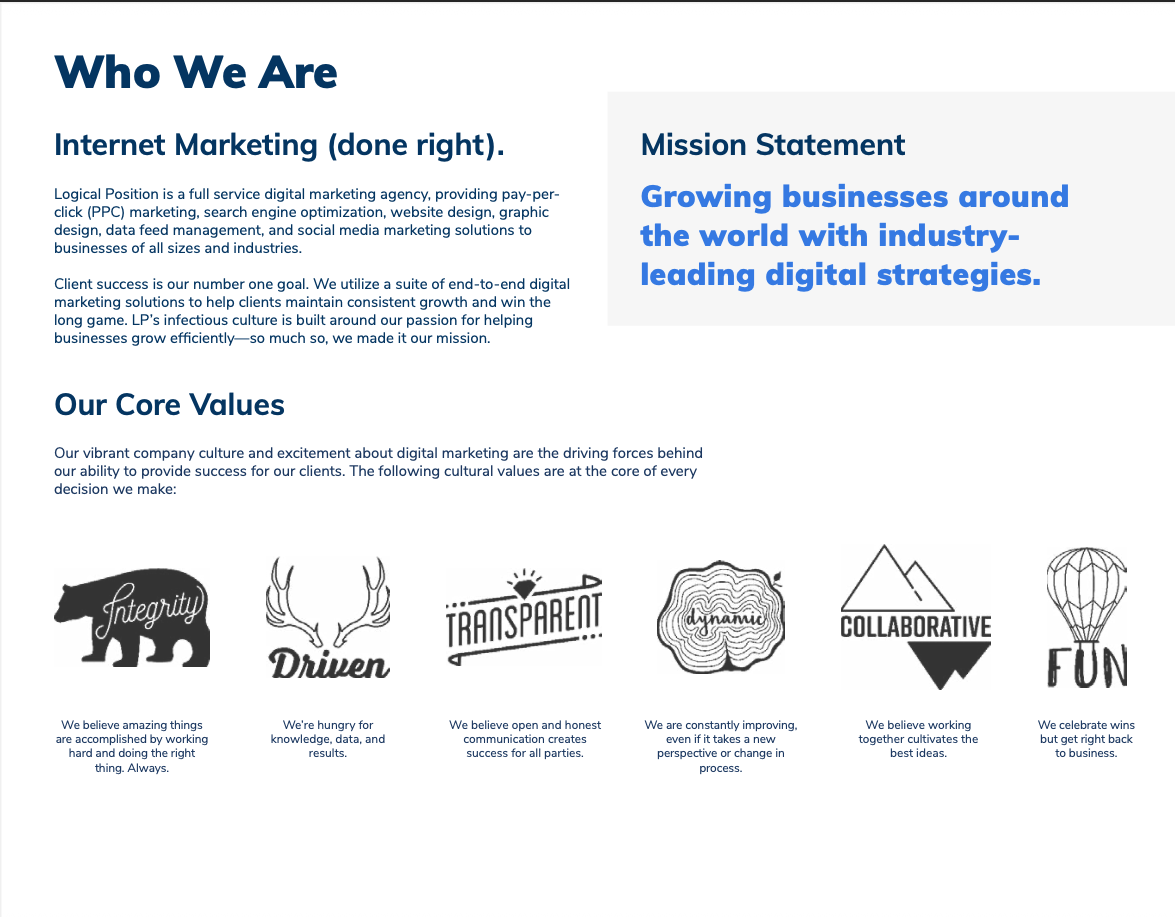 consulting firm digital projects showcased on devices